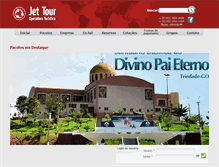 Tablet Screenshot of jettour.com.br